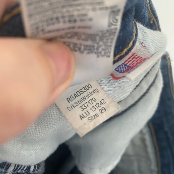 AMERICAN Apparel Medium Wash High Waisted Pencil Jean Sz 29 - Picture 8 of 10